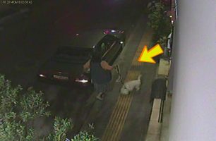 Νίκαια: Η κάμερα του κτηνιατρείου κατέγραψε την γυναίκα που εγκατέλειψε το σκυλί της! (Βίντεο)